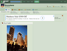Tablet Screenshot of bboysodapop.deviantart.com