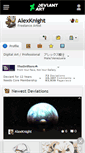 Mobile Screenshot of alexknight.deviantart.com
