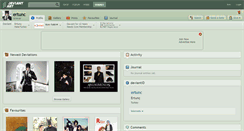Desktop Screenshot of ertunc.deviantart.com