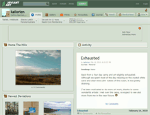 Tablet Screenshot of kailorien.deviantart.com