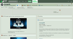 Desktop Screenshot of monografik.deviantart.com