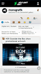 Mobile Screenshot of monografik.deviantart.com