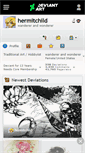 Mobile Screenshot of hermitchild.deviantart.com