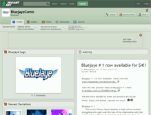 Tablet Screenshot of bluejayecomic.deviantart.com