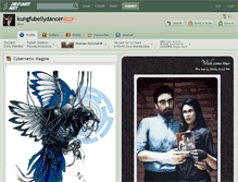 Tablet Screenshot of kungfubellydancer.deviantart.com