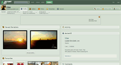 Desktop Screenshot of liuu.deviantart.com