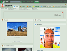 Tablet Screenshot of barracada.deviantart.com