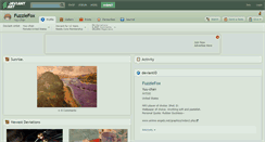 Desktop Screenshot of fuzziefox.deviantart.com