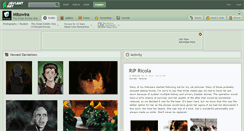 Desktop Screenshot of mitowira.deviantart.com