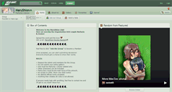 Desktop Screenshot of marushion.deviantart.com