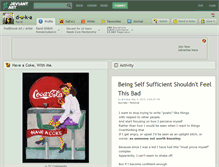 Tablet Screenshot of d-u-k-a.deviantart.com