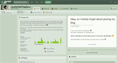 Desktop Screenshot of carefulwiththatpen.deviantart.com