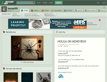 Tablet Screenshot of kensei99.deviantart.com