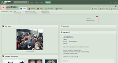 Desktop Screenshot of jennbristow.deviantart.com