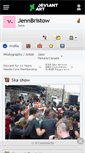 Mobile Screenshot of jennbristow.deviantart.com