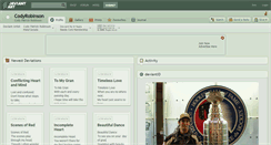 Desktop Screenshot of codyrobinson.deviantart.com