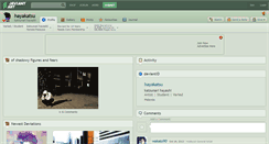Desktop Screenshot of hayakatsu.deviantart.com