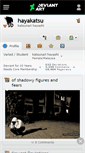 Mobile Screenshot of hayakatsu.deviantart.com