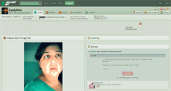 Desktop Screenshot of leafykins.deviantart.com