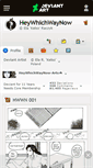 Mobile Screenshot of heywhichwaynow.deviantart.com