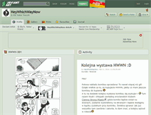 Tablet Screenshot of heywhichwaynow.deviantart.com