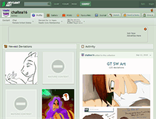 Tablet Screenshot of chaitea16.deviantart.com