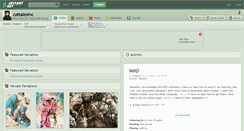 Desktop Screenshot of cattalesinc.deviantart.com
