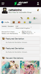 Mobile Screenshot of cattalesinc.deviantart.com