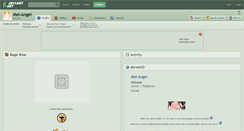 Desktop Screenshot of mel-angel.deviantart.com