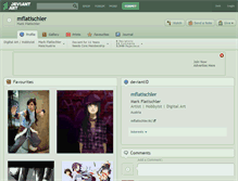 Tablet Screenshot of mflatischler.deviantart.com