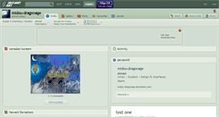 Desktop Screenshot of midou-dragonage.deviantart.com
