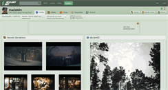 Desktop Screenshot of maciek04.deviantart.com