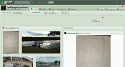 Desktop Screenshot of darkdragonguardianx.deviantart.com