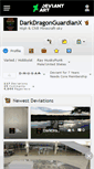 Mobile Screenshot of darkdragonguardianx.deviantart.com