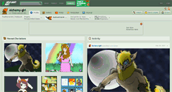 Desktop Screenshot of alchemy-girl.deviantart.com