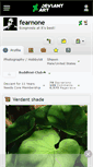 Mobile Screenshot of fearnone.deviantart.com