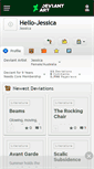 Mobile Screenshot of hello-jessica.deviantart.com