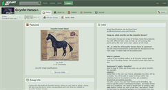 Desktop Screenshot of gwynfor-horses.deviantart.com