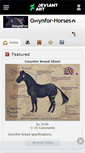 Mobile Screenshot of gwynfor-horses.deviantart.com