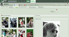 Desktop Screenshot of mortenw.deviantart.com