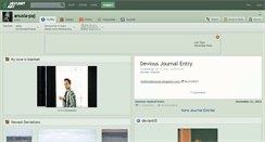 Desktop Screenshot of anusia-paj.deviantart.com