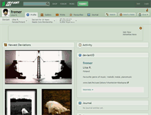 Tablet Screenshot of fremer.deviantart.com