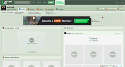 Desktop Screenshot of morkaii.deviantart.com
