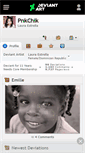 Mobile Screenshot of pnkchik.deviantart.com