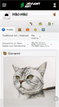 Mobile Screenshot of hiki-hiki.deviantart.com