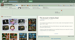 Desktop Screenshot of onlyobsessive.deviantart.com