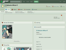 Tablet Screenshot of ll-hatsune-mikuo-ll.deviantart.com