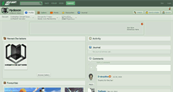 Desktop Screenshot of hydexon.deviantart.com