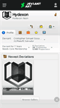 Mobile Screenshot of hydexon.deviantart.com