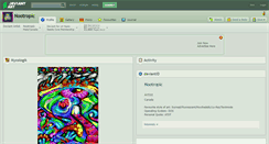 Desktop Screenshot of nootropic.deviantart.com